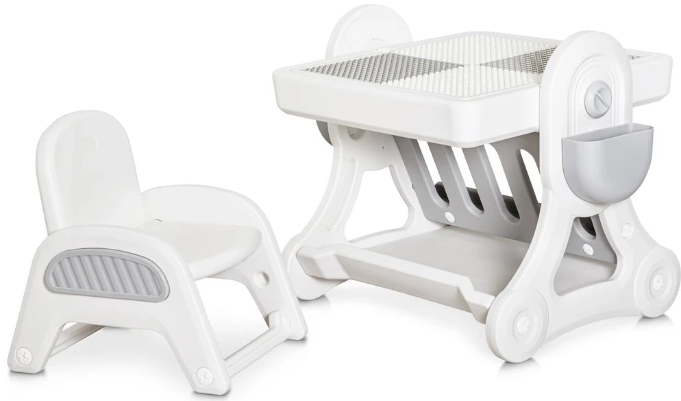 Комплект мебели детский Mealux Robin (KD-F051 White / Grey)